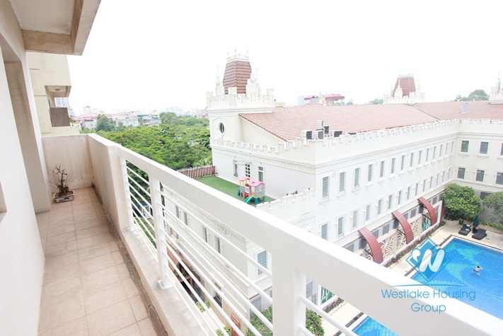Apartment with amazing view for rent in Ciputra, Tay Ho, Hanoi